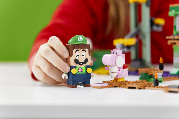 Die Luigi-Spielfigur von Lego (Bild: Lego)